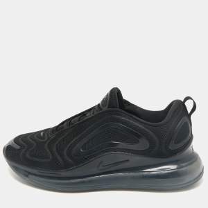 Nike Black Mesh Max 720 Low Top Sneakers Size 43