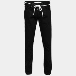 Off-White Black Denim Arrow Printed Jeans M