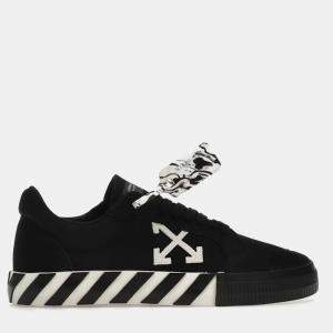 Off-White Black/White Vulc Low Sneaker Size EU 43