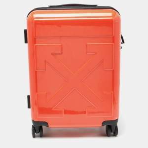 Off-White x Rimowa Orange PVC Virgil Abloh Suitcase