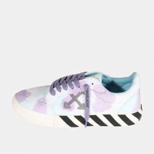Off-White Tie-Dye White/Lilac Vulcanized Sneakers Sneaker EU 40 
