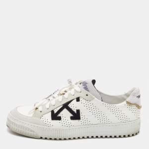 Off-White Leather and Suede -3-0-polo Sneakers Size 41