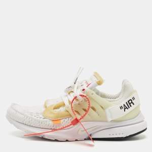 Off-White x Nike White Mesh Air Presto Sneakers Size 42.5