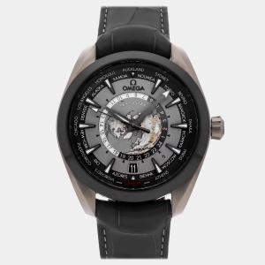 Omega Grey Titanium Seamaster Aqua Terra 220.92.43.22.99.001 Automatic Men's Wristwatch 43 mm