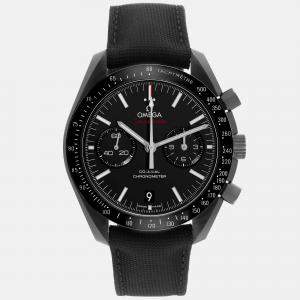 Omega Black Ceramic Speedmaster 311.92.44.51.01.003 Automatic Men's Wristwatch 44 mm