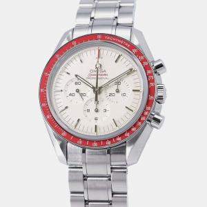 Omega Grey Stainless Steel Speedmaster 522.30.42.30.06.001 Manual Winding Men's Wristwatch 42 mm