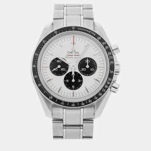 Omega Silver Stainless Steel Speedmaster 522.30.42.30.04.001 Manual Winding Men's Wristwatch 42 mm