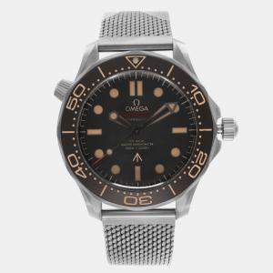 Omega Brown Titanium Seamaster Automatic Men's Wristwatch 42 mm