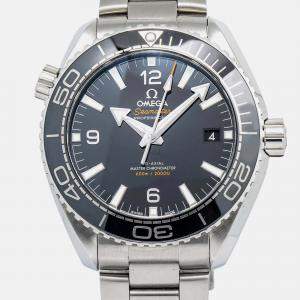 Omega Seamaster Planet Ocean 215.30.44.21.01.001 Automatic Black Stainless Steel Men's Wristwatch 44mm