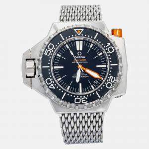 Omega Seamaster PloProf 224.30.55.21.01.001 Automatic Black Stainless Steel Men's Wristwatch 55mm