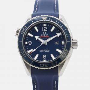 Omega Seamaster Planet Ocean 232.92.38.20.03.001 Automatic Blue Stainless Steel Men's Wristwatch 37.5 mm