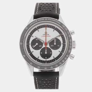 Pre Owned Omega Speedmaster Moonwatch 311.32.40.30.02.001 Manual Winding Silver Stainless Steel Men’s Wristwatch 39 mm