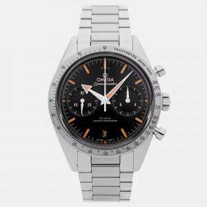 Pre Owned Omega Speedmaster 332.10.41.51.01.001 Manual Winding Black Stainless Steel Men’s Wristwatch 40 mm