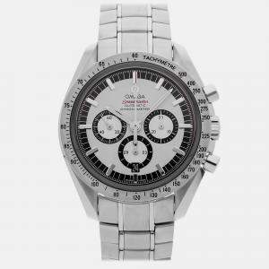 Pre Owned Omega Speedmaster 3506.31 Automatic White Stainless Steel Men’s Wristwatch 42 mm