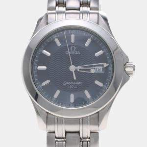 Pre Owned Omega Seamaster Quartz Stainless Steel Men's Wristwatch 36 mm