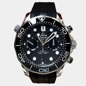 Pre Owned Omega Seamaster 210.32.44.51.01.001 Automatic Black Stainless Steel Men's Wristwatch 44 mm