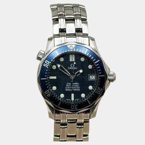 Pre Owned Omega Seamaster 2551.80 Automatic Stainless Steel Men's Wristwatch 36 mm