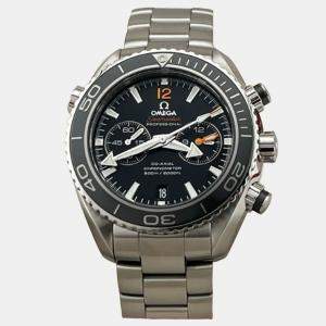 Pre Owned Omega Seamaster Planet Ocean 232.30.46.51.01.003 Automatic Black Stainless Steel Men's Wristwatch 45.5mm