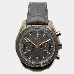 Pre Owned Omega Speedmaster Dark Side of the Moon Meteorite 311.63.44.51.99.001 Automatic Meteorite Ceramic Men's Wristwatch 44.25mm