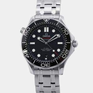 Pre Owned Omega Seamaster 210.30.42.20.01.001 Automatic Black Stainless Steel Men's Wristwatch 42 mm