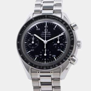 Pre Owned Omega Speedmaster 3510.50 Automatic Black Stainless Steel Men's Wristwatch 39 mm