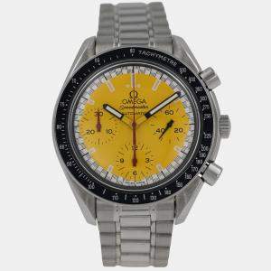 Pre Owned Omega Speedmaster Reduced 3510.12 Automatic Stainless Steel Men's Wristwatch 39 mm