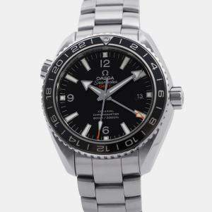 Pre Owned ساعة يد رجالية أوميغا سيماستر بلانيت أوشن 232.30.44.22.01.002 أوتوماتيك سوداء ستانلس ستيل 43.5 مم