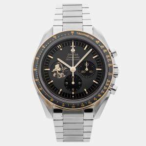 مملوكة مسبقًا Pre-Owned Omega Speedmaster Moonwatch Apollo 11 50th Anniversary Limited Edition 310.20.42.50.01.001 Grey Manual Winding Stainless Steel Men's Wristwatch 42 MM