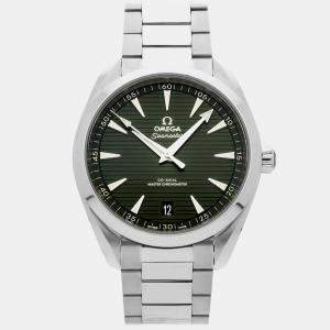Pre Owned ساعة يد رجالية أوميغا أكوا تيرا 220.10.41.21.10.001 سي ماستر 150م مملوكة مسبقاً