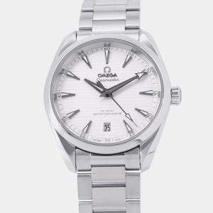 Pre Owned Omega Seamaster Aqua Terra 220.10.38.20.02.001 Automatic Silver Stainless Steel Men's Wristwatch 38 mm