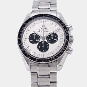 Pre Owned Omega Speedmaster 3570.31 Manual Winding Silver Stainless Steel Men's Wristwatch 42 mm