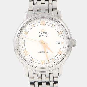 مملوكة مسبقًا Omega De Ville Prestige 424.10.40 Automatic Stainless Steel Men's Wristwatch 39.5 mm