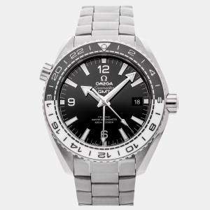 Pre Owned Omega Seamaster Planet Ocean 215.30.44.22.01.001 Black Stainless Steel Automatic Men's Watches 43mm