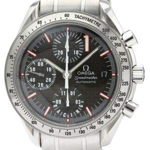 Omega Carbon Stainless Steel Speedmaster Racing Michael Schumacher 3519.50 Men's Wristwatch 39MM