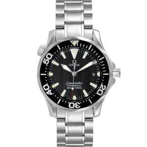 Omega Black Stainless Steel Seamaster James Bond 2262.50.00 Men's Wristwatch 26 MM
