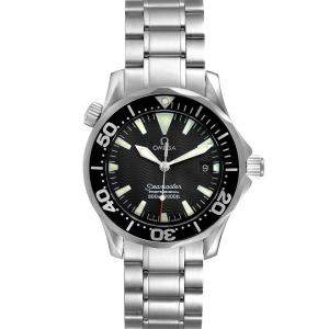 Omega Black Stainless Steel Seamaster James Bond 2262.50.00 Men's Wristwatch 36 MM