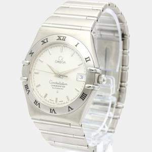 Omega Silver Stainless Steel Constellation Chronometer Automatic 1502.30 Men's Wristwatch 36 MM