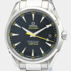 Omega Blue Stainless Steel Aqua Terra 231.10.42.21.03.004 Men's Wristwatch 42 mm