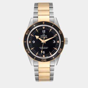 Omega Black Stainless Steel Seamaster 233.20.41.21.01.002 Automatic Men's Wristwatch 41 mm