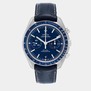 Omega Blue Titanium Speedmaster 311.93.44.51.03.001 Automatic Men's Wristwatch 44.25 mm