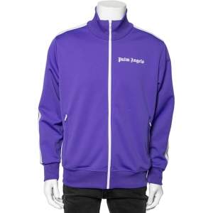Palm Angels Purple Jersey Track Jacket XL