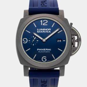 Panerai Grey Stainless Steel Luminor Submersible PAM00959 Automatic Men's Wristwatch 42 mm