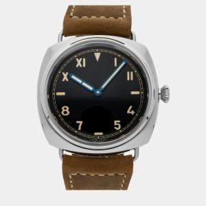 Panerai Black Ceramic Radiomir PAM00249 Manual Winding Men's Wristwatch 47 mm