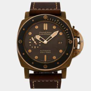 Panerai Submersible Bronzo Men's Watch 47 mm Automatic Men's Wristwatch 47MM