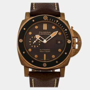 Panerai Submersible Bronzo Men's Watch 47 mm Automatic Men's Wristwatch 47MM