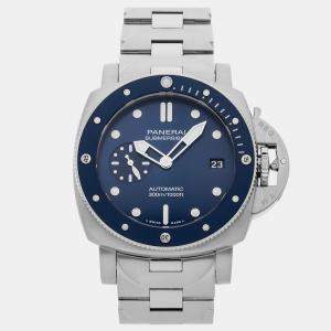 Panerai Submersible Blu Notte PAM 1068 42 mm Automatic Men's Wristwatch 42MM