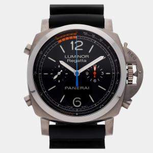 Panerai Luminor 1950 Regatta 3 Days Flyback Chronograph PAM 526 Automatic Men's Wristwatch 