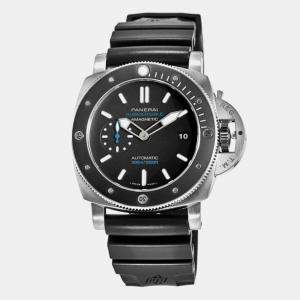 Panerai Black Titanium Luminor Submersible 1950 3 Days PAM01389 Automatic Men's Wristwatch 47mm