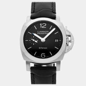 Pre-Owned Panerai Luminor Quaranta BiTempo PAM 1365