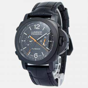 Panerai Luminor Marina PAM01298 Automatic Black Ceramic Men's Wristwatch 44mm